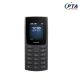 Nokia 110 (2023)-Charcoal - On Installments   -ZohaE ( 3 Months 0% Percent Profit Product Available On 48 Months Installment )